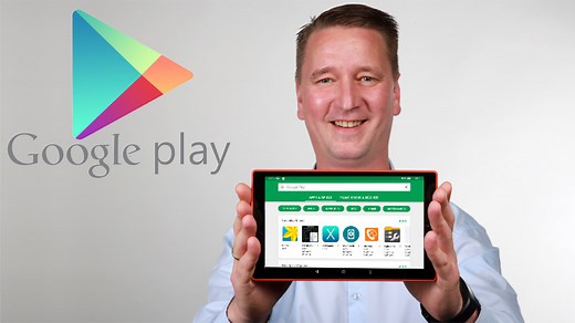 Amazon-Fire-Tablet: Google Play Store installieren!