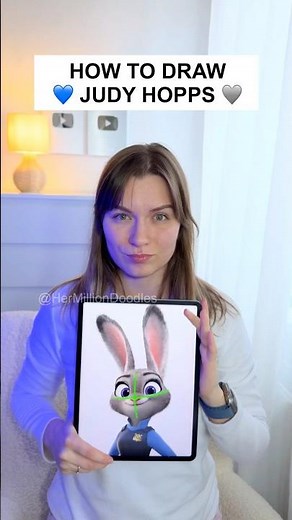 How to Draw Judy Hopps from Zootopia 2 Tutorial #zootopia2 #zootopia #disney #drawing #art #cute