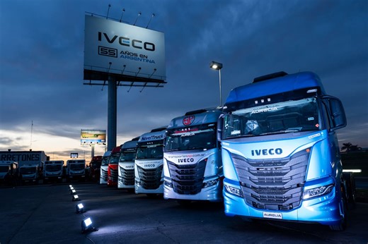El camión del futuro ya está en Argentina: Aurelia presentó el IVECO S-WAY, el primer EURO 6 del país