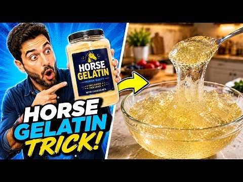 Horse Gelatin Trick Recipe for Men (Step-by-Step Guide) The Viral Horse Gelatin Trick for men Recipe