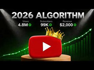 2026 YouTube Algorithm (one shot)