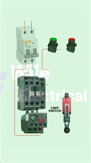 How to Use a Limit Switch with a Contactor | Limit Switch Wiring Explained