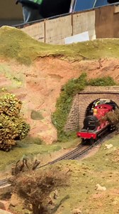 🎉🚂 Happy 80th Anniversary to The Railway Series! 🚂🎉 Here's James the Red Engine on the Ffarquhar Branch! See the splendid red engine on the layout. Want to see more? Full video on my YouTube! Link in comments below! #JamesTheRedEngine #ModelRailway #ModelRailways #TheRailwaySeries | Cymru Rails
