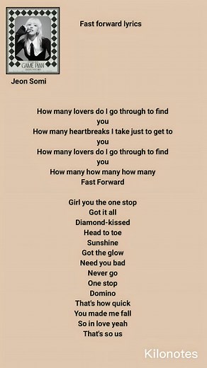 Jeon Somi Fast forward lyrics #jeonsomi #somi #kpop #lyrics #fastforward
