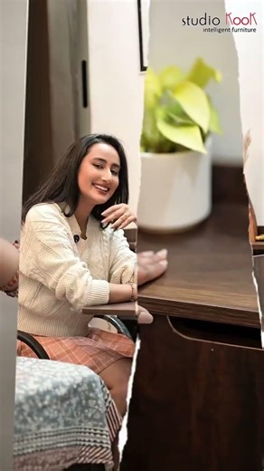 No space No problem 😉This folding study table fits anywhere & folds away in seconds — perfect f