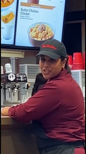 Tim horton new menu - butter chicken