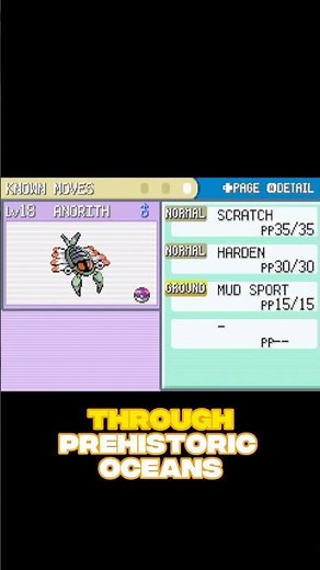 🌊 Anorith: The Ancient Predator of Pokémon FireRed!