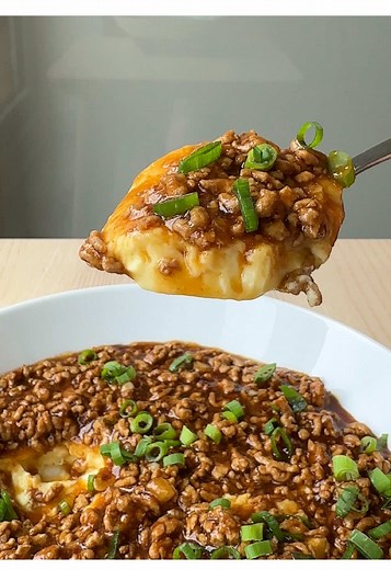 Chinese steamed egg with minced pork Full recipe on my blog daigasikfaan.co 🍚 #egg #chinesefood #recipe