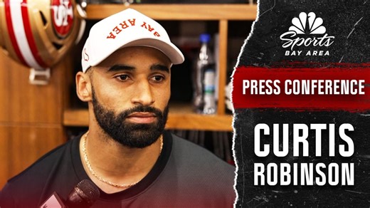 49ers' Curtis Robinson embraces opportunity ahead of first career start