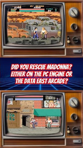 Vigilante short PC Engine vs arcade retrogaming gameplay comparison #gaming #shorts #retrogames