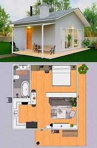 90K views · 888 reactions | Cozy small house plan ideas #smallhouse #houseplans #simpledesign #dreamhouse ℂ핋핋핆 | Dream House | Facebook