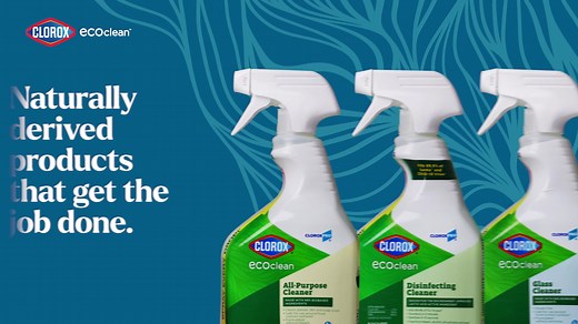 67 reactions | Clorox EcoClean™ products clean and disinfect with naturally-derived ingredients, to protect your peace of mind. | Clorox | Facebook