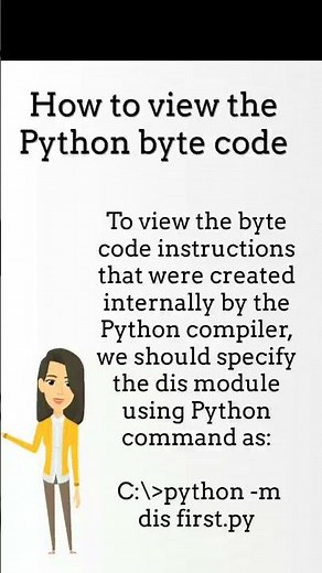How to view the Python byte code?