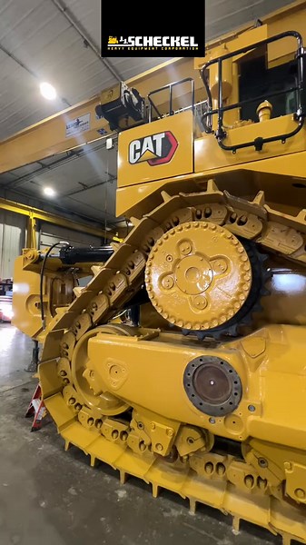 Installing Ripper on CAT D11T Dozer