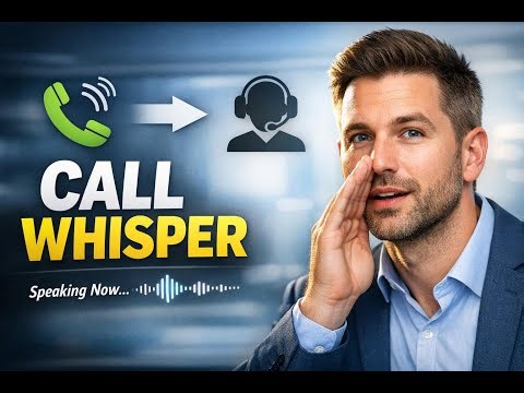 How to Add Call Whisper to IVR Connect Call for Context
