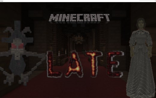 【我的世界-恐怖地图】 100％能吓到你的恐怖大作 全程高能《LATE》