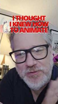 I thought I knew how to animate.