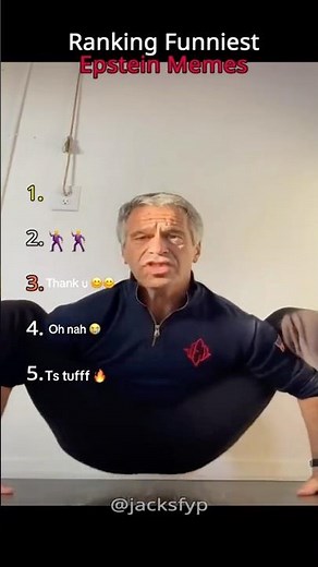 Ranking The Funniest Epstein Memes!! 😂