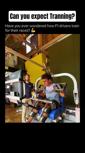 How F1 Drivers Train for Extreme Racing 🏎️💪 | F1 Fitness Training #Shorts