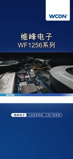 节约空间，提升性能，维峰电子1.25mmWF1256线对板连接器。#维峰电子 #连接器 #智能制造 #PCB设计 #源头工厂