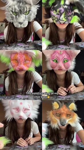 Singing Harmonies with Masks: A Choir Trend