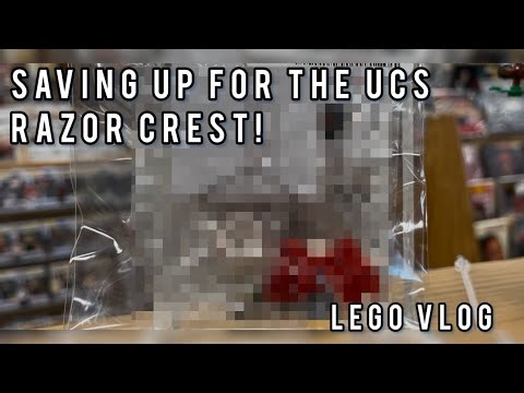 Saving up for the UCS Razor Crest! | Lego vlog