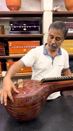Saptaswara musicals on Instagram: "From tradition to technique, every Veena tells a different story. In this reel, we break down the types of Veenas, their structure, tonal character, and how each one fits into different styles of Carnatic music. Whether you’re a beginner, student, or seasoned practitioner, understanding the right Veena makes all the difference in sound and comfort. Explore authentic Veenas and expert guidance at Saptaswara Musicals, Mylapore. DM us to know more or visit the sto