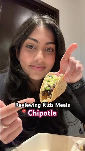 Reviewing Chipotle’s Kids Meal #food #foodreview #foodie