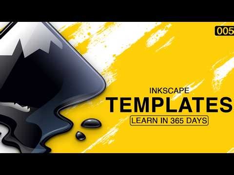 How to Use Document Templates in Inkscape