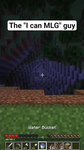 The "I can MLG" guy 💀 #shorts #minecraft #memes