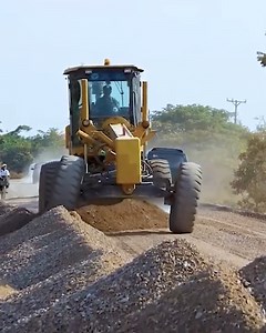 Mastering Road Construction - Grading and Compacting for a Smooth Finish | Yuyun Almira