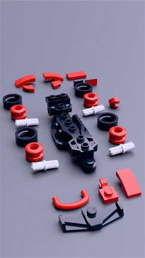 Ksunder Cage | Animation Artist on Instagram: "LEGO Ferrari Formula Car — Built from Just 24 Pieces 🏎 Mini LEGO Ferrari Formula car build 🏎 Only 24 pieces — pure speed in micro scale. Fast LEGO build animation with a clean, minimal racing design. Small model, big Formula vibes. This MOC is not my design — full credit to the original creator. Original model: https://www.mecabricks.com/en/models/JV2yGG8VvyQ Rendered and animated in Blender. Lego Mini Cars Formula Var 1 Ferrari by Batka MB"
