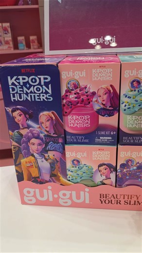KPOP DEMON HUNTERS GUI GUI SLIME REVEALED AT NY TOY FAIR 2026!