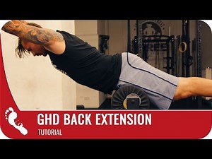 GHD (Glute Ham Developer) Back Extension | Rückenstrecken für ein starkes Kreuzheben