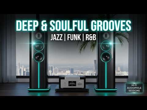 Smooth Chill Grooves 🎧 Jazz Funk R&B for Work, Study & Relaxed Minds