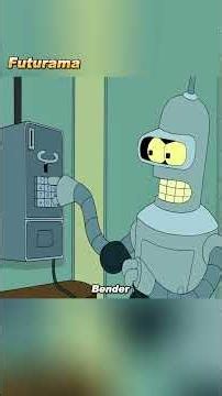 Futurama: The Shocking Tale of the Robot With Only One Life. #fyp #movie #anime #cartoon