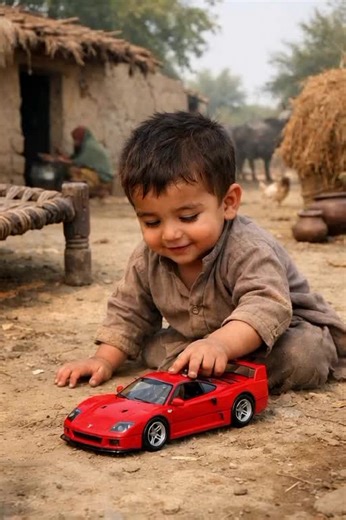 Baby Playing with Ferrari: Fun Moments