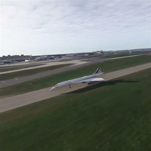 Concorde's Most Legendary Paris Arrival #concorde #flightsimulator #shorts