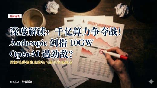 深度解读：千亿算力争夺战！| Anthropic_剑指_10GW | OpenAI_遇劲敌？| 详解美联储降息路径与新兴市场机会_ac8261