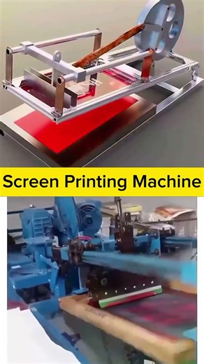 This Screen Printing Machine Is INSANE! 🔥 #shorts