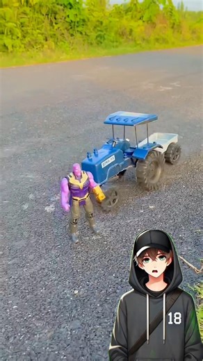 Remote control tractor new unboxing💛