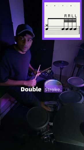 Simple Trick to Make Your Groove Sound Pro! #drums #drumlessons