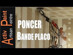 Ponçage des bandes et joints placo – Astuces pro pour un mur parfait (Chantier Activ Paint #2)