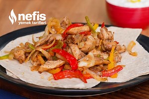 Airfryer Tavuk Fajita