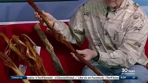 9.4K views · 37 reactions | Greg Mallett explains the process behind diamond willow carving sticks and his upcoming workshops. | Global Regina | Facebook