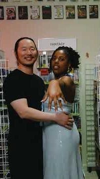 A Movie Theater Surprise Proposal in Los Angeles | Kiara & Jin