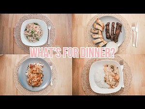 WHAT'S FOR DINNER | EASY DINNER RECIPES IDEAS FOR FAMILY OF 3 | Meal Planning Ideas 2020