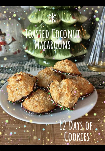 Perfect Toasted Coconut Macaroons Recipe