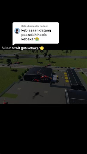 Kebun Sawit Gua Kebakar di City Builders