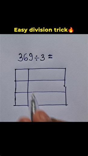 Easy division trick #mathematics #mathstricks #mathshorts